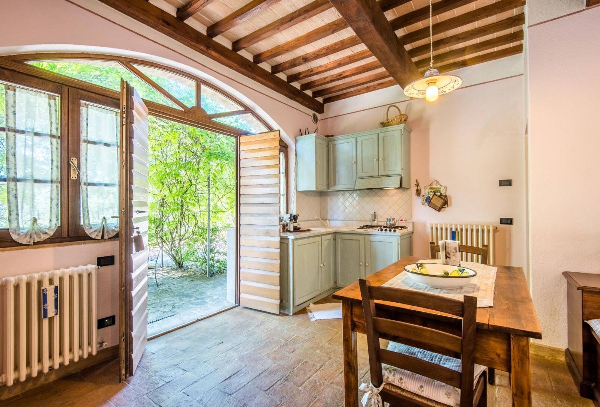 Glicine Apartment Podere Giardino Montalcino Extérieur photo