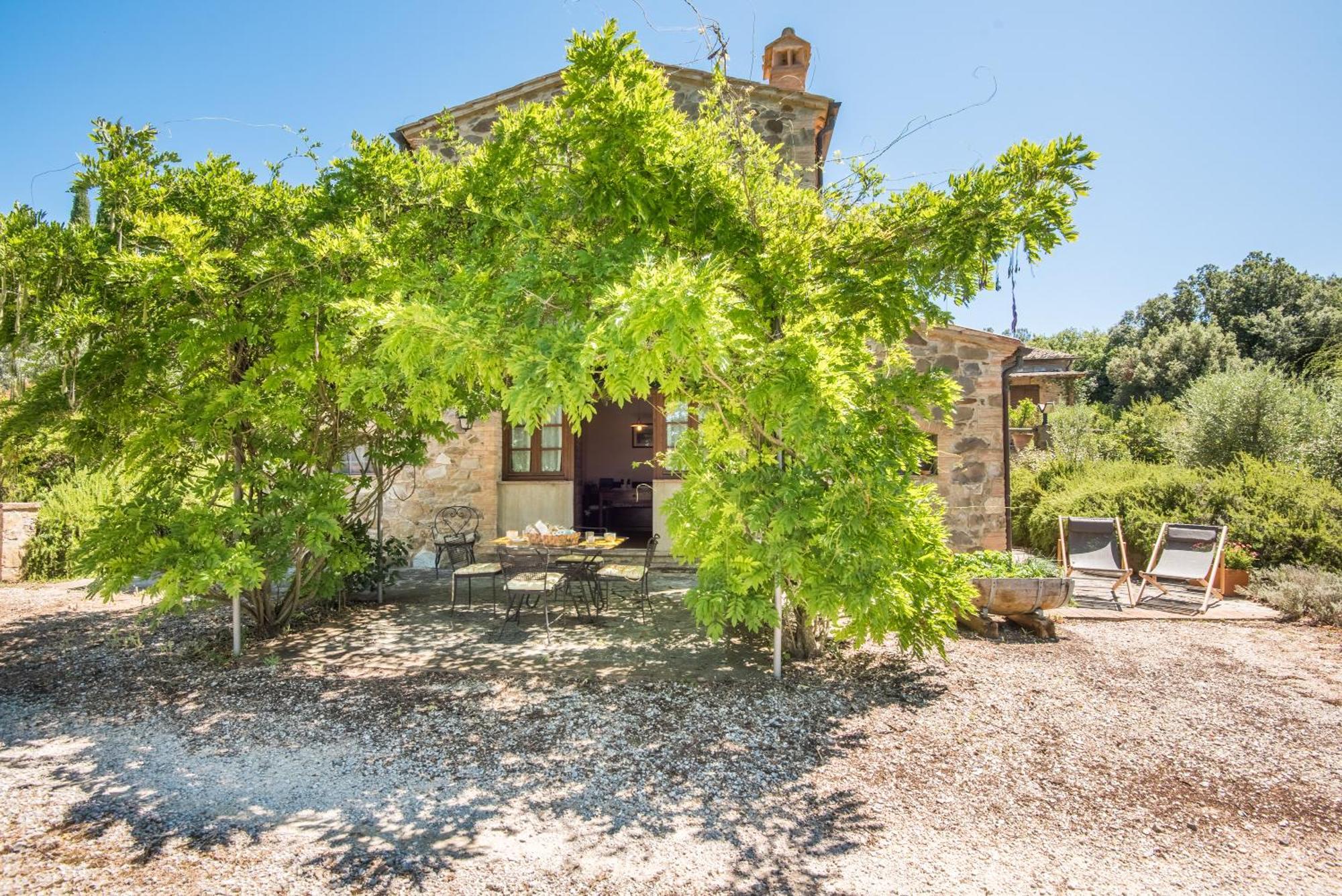 Glicine Apartment Podere Giardino Montalcino Extérieur photo