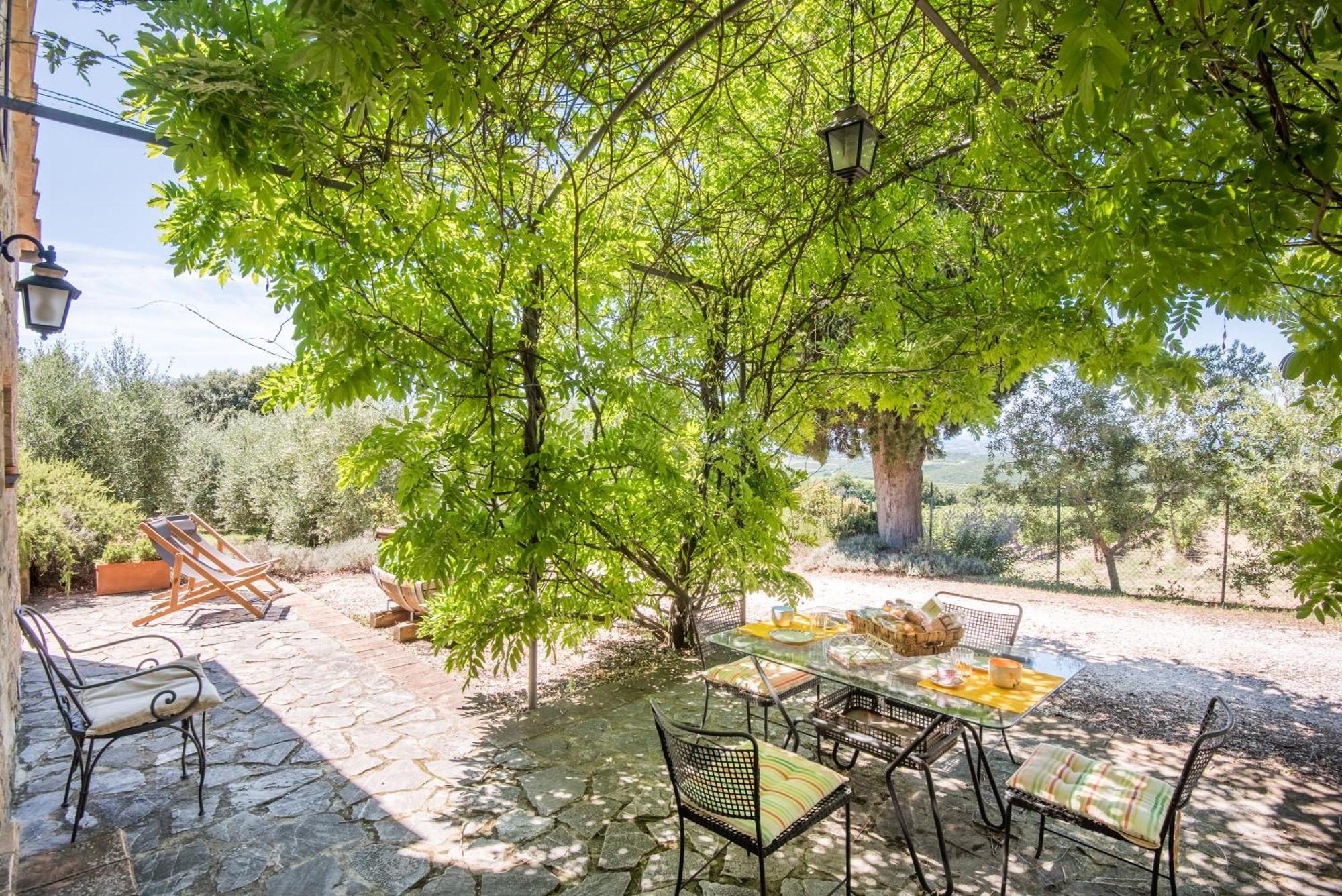 Glicine Apartment Podere Giardino Montalcino Extérieur photo