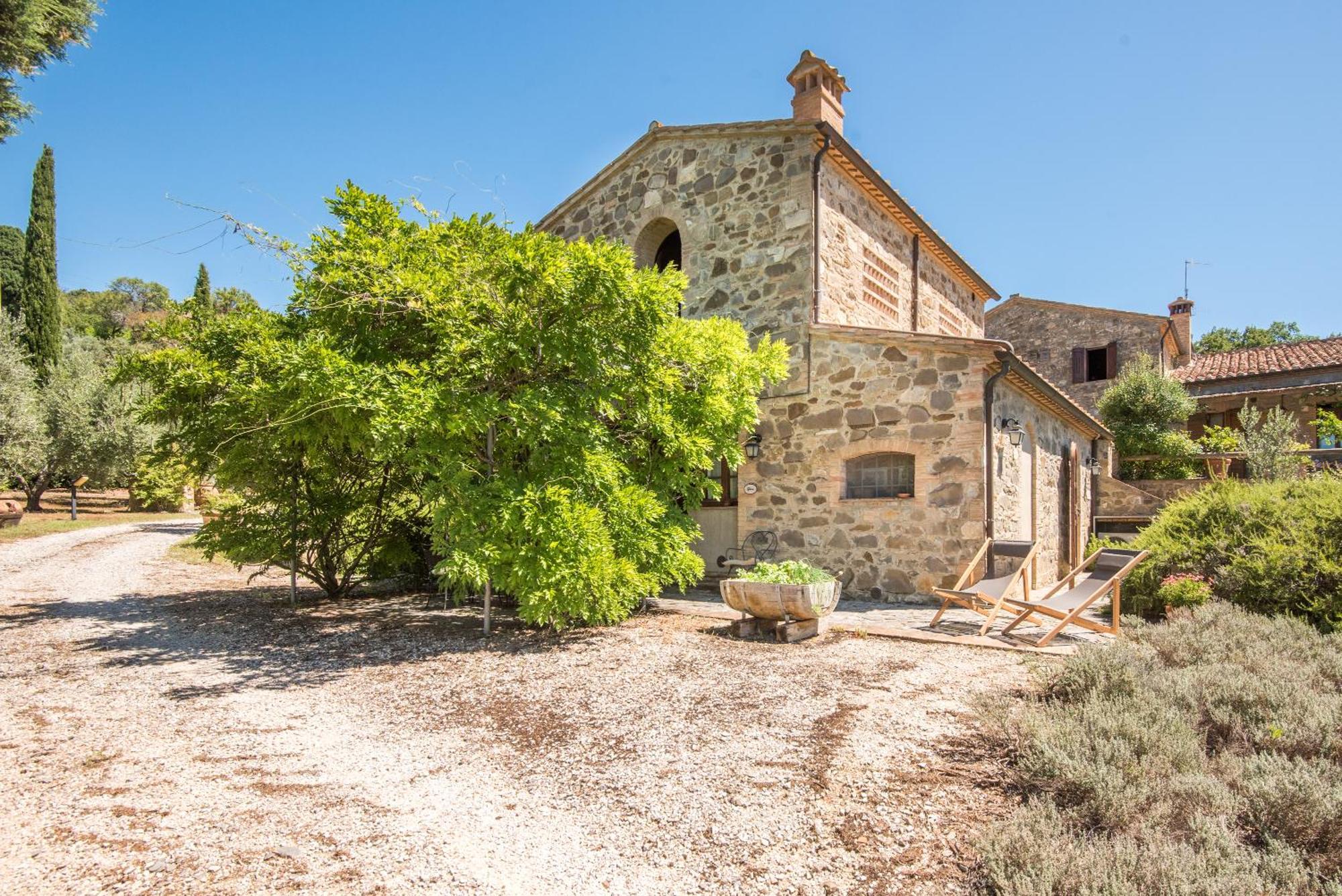 Glicine Apartment Podere Giardino Montalcino Extérieur photo