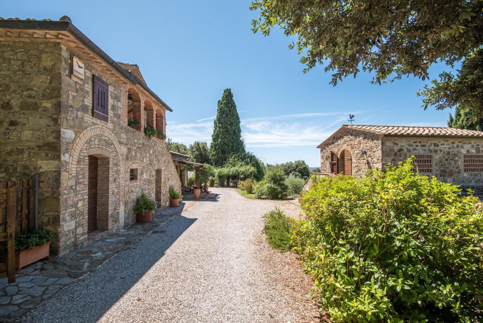 Glicine Apartment Podere Giardino Montalcino Extérieur photo